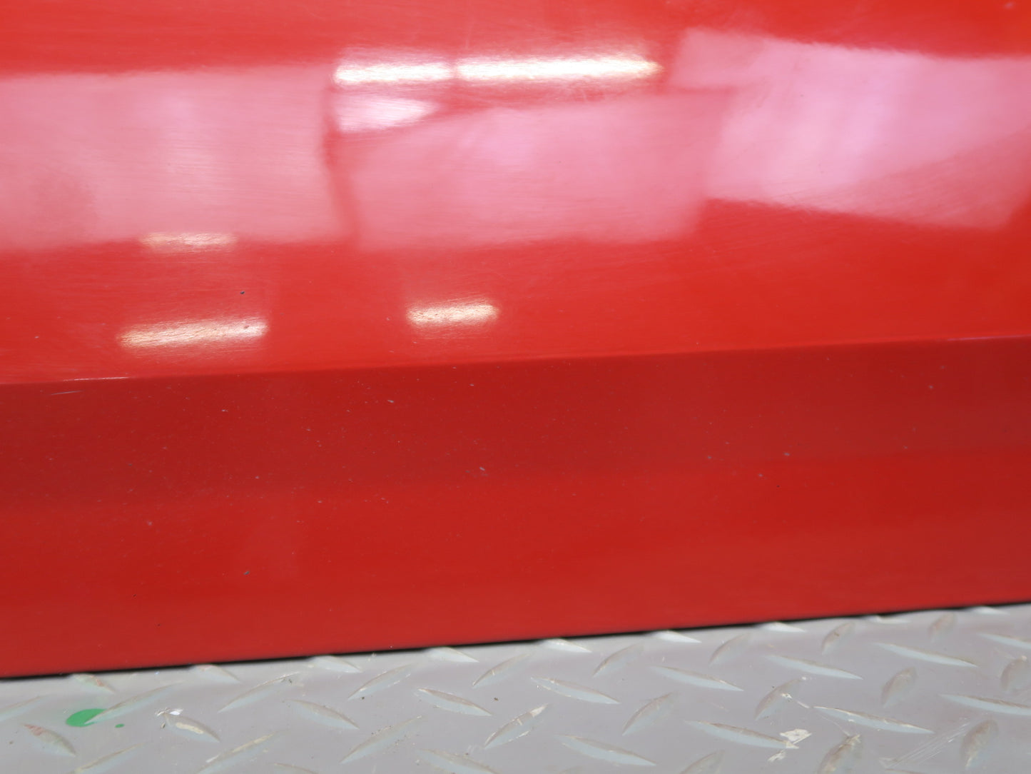 84-89 Nissan Z31 300ZX 2+2 Right Door Shell Panel w Window Guide HOT RED OEM