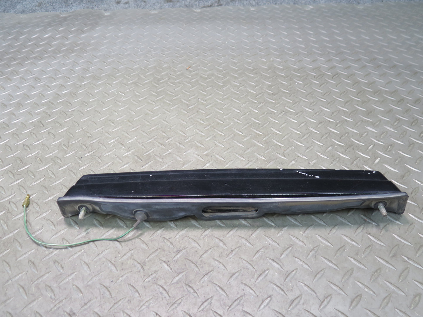 79-83 Datsun 280ZX S130 Rear License Plate Light TAG Trunk Trim Black OEM