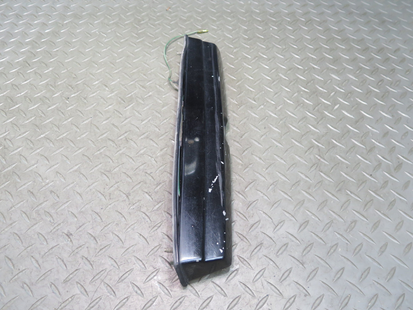 79-83 Datsun 280ZX S130 Rear License Plate Light TAG Trunk Trim Black OEM
