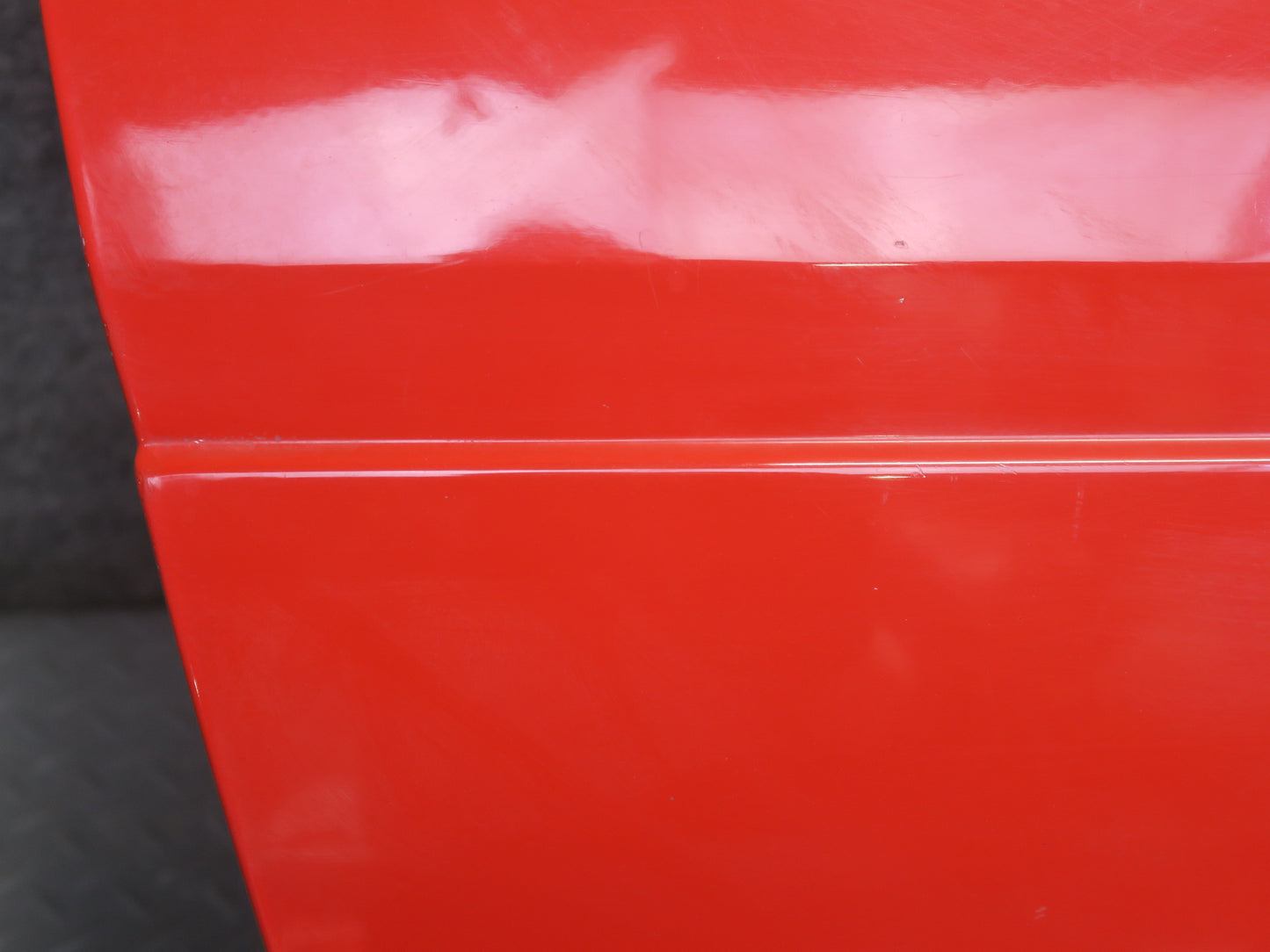 84-89 Nissan Z31 300ZX 2+2 Right Door Shell Panel w Window Guide HOT RED OEM
