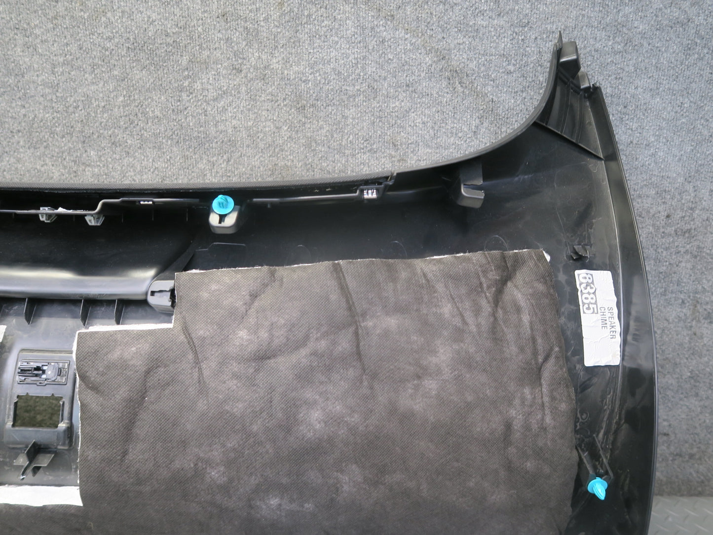 2016-2019 Tesla Model S 75D Liftgate Tail Gate Back Door Inner Panel Cover Trim