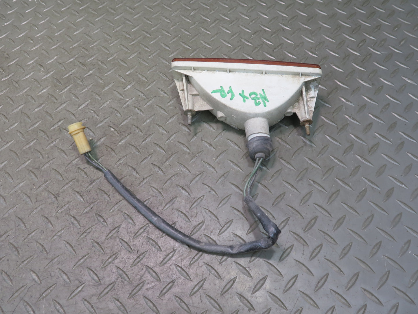 79-83 Datsun 280ZX S130 Front Right & Left Bumper Turn Light Lamp Set OEM
