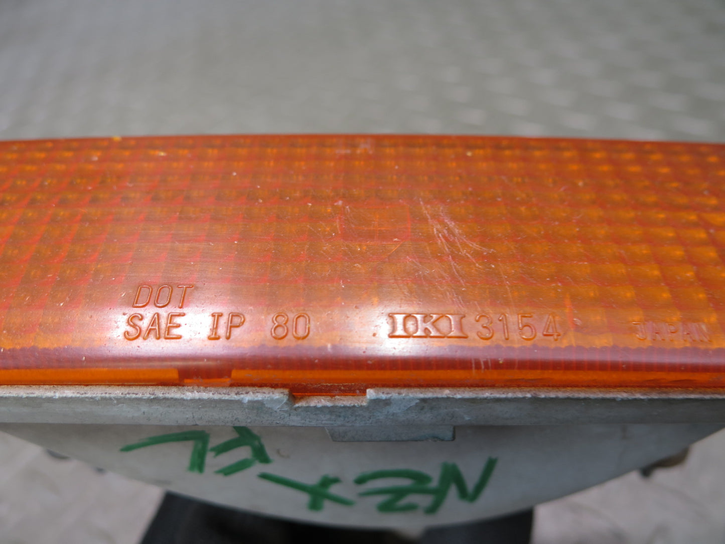 79-83 Datsun 280ZX S130 Front Right & Left Bumper Turn Light Lamp Set OEM