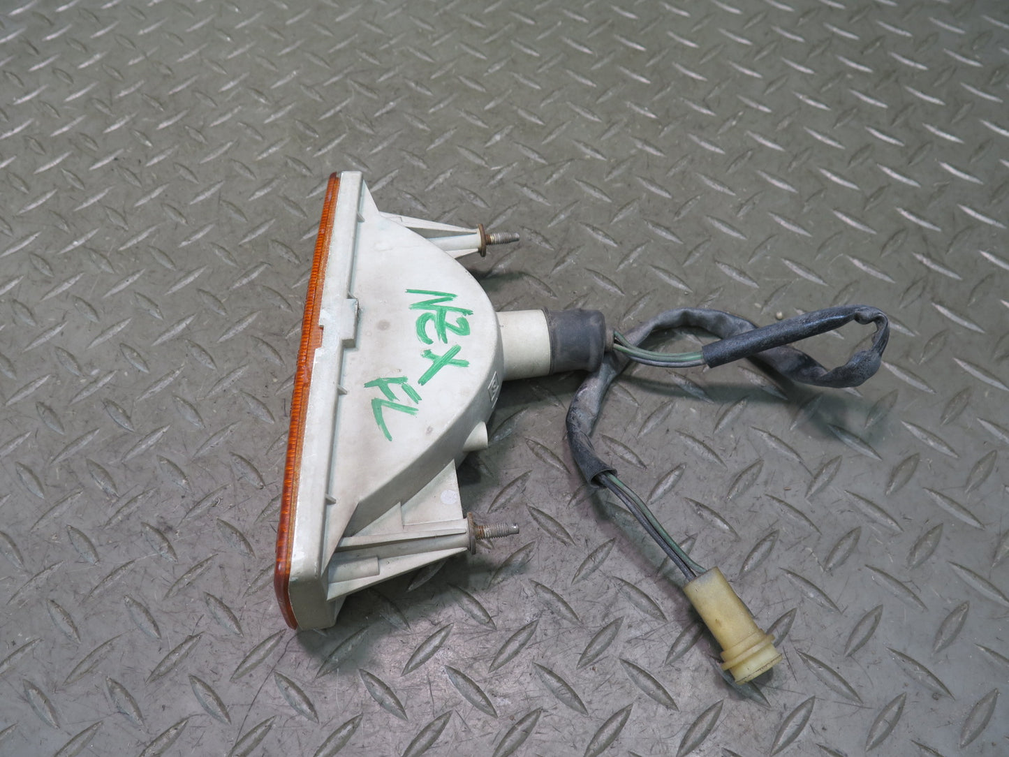 79-83 Datsun 280ZX S130 Front Right & Left Bumper Turn Light Lamp Set OEM