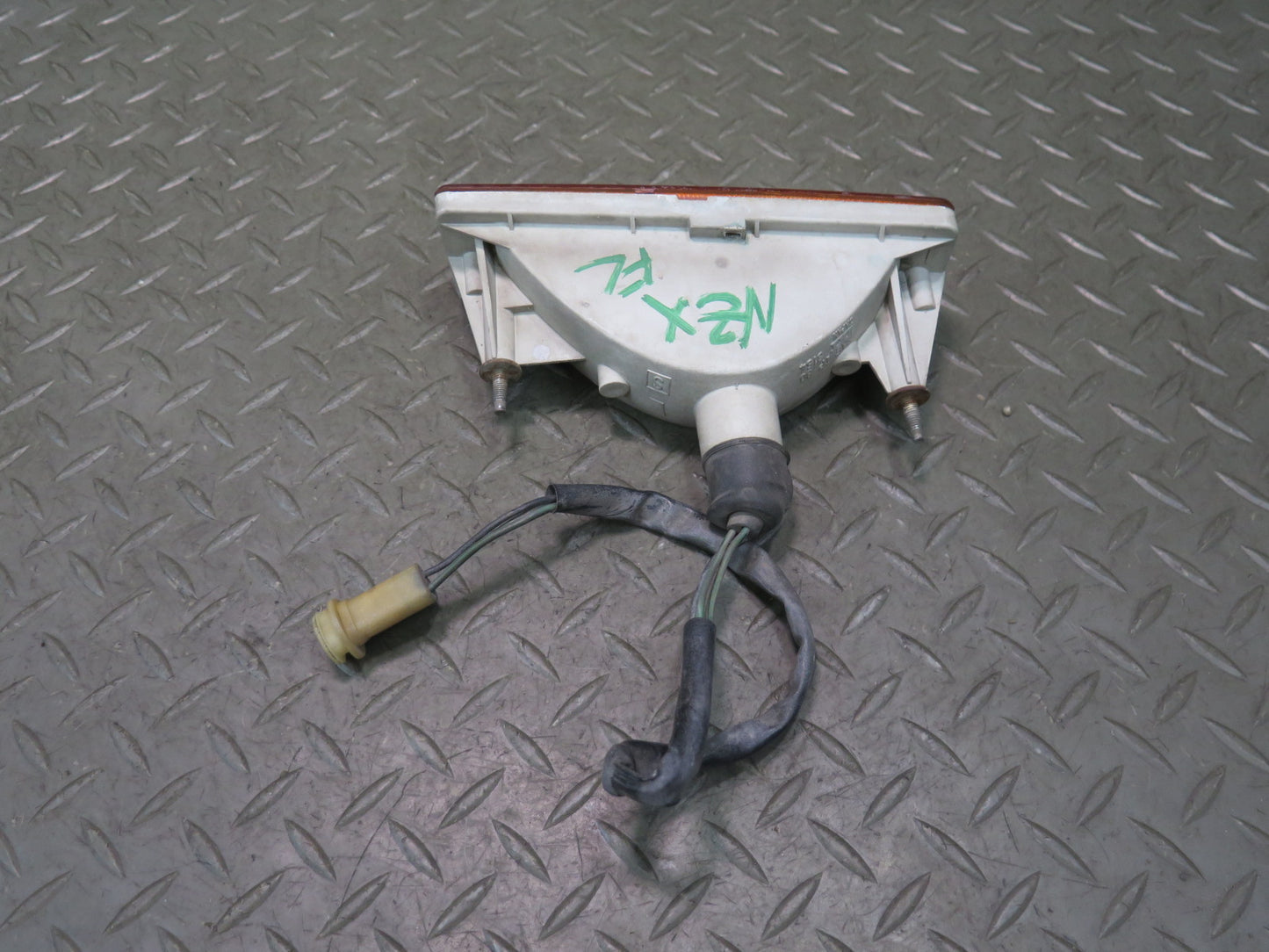 79-83 Datsun 280ZX S130 Front Right & Left Bumper Turn Light Lamp Set OEM