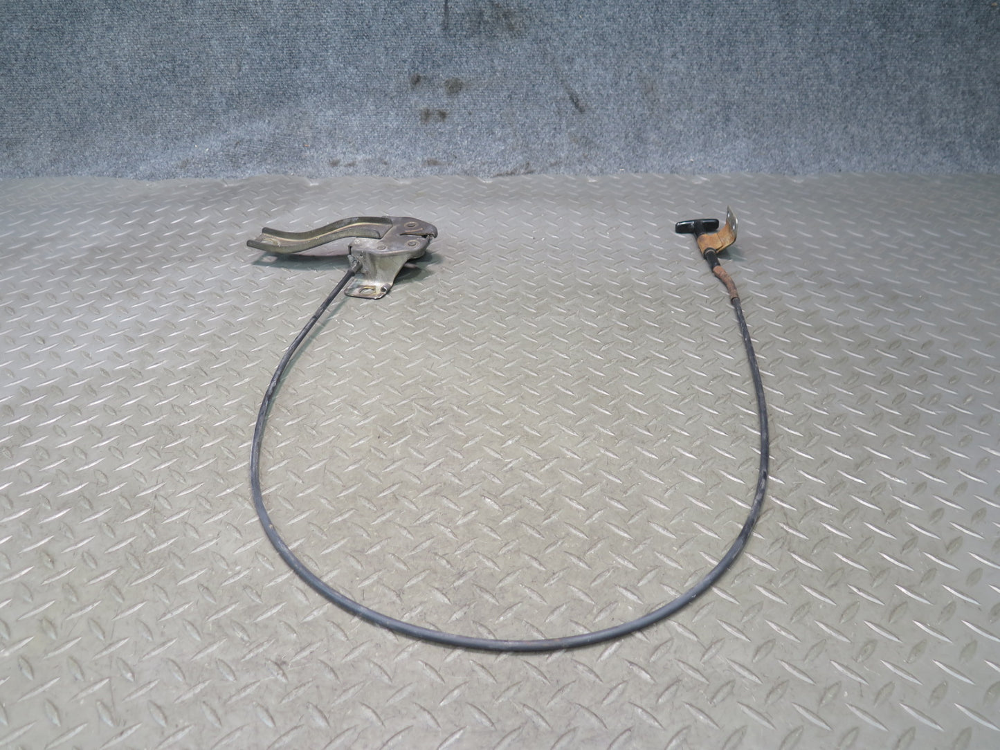 79-83 Datsun 280ZX S130 Hood Lock Latch w Release Cable & Handle OEM
