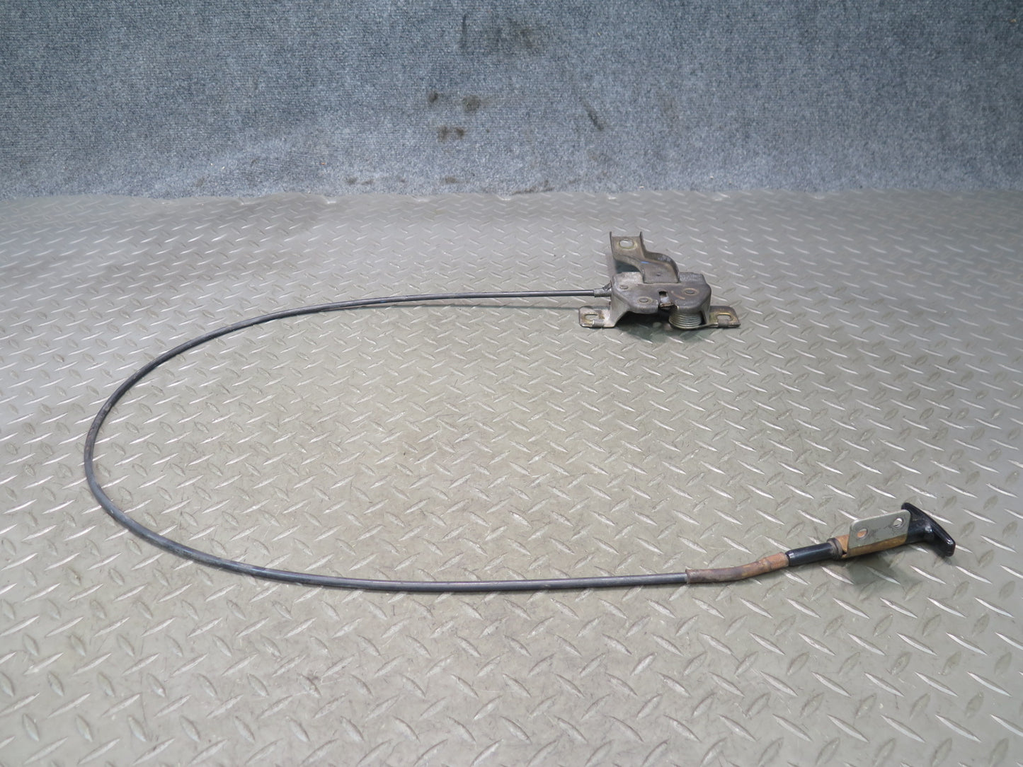 79-83 Datsun 280ZX S130 Hood Lock Latch w Release Cable & Handle OEM