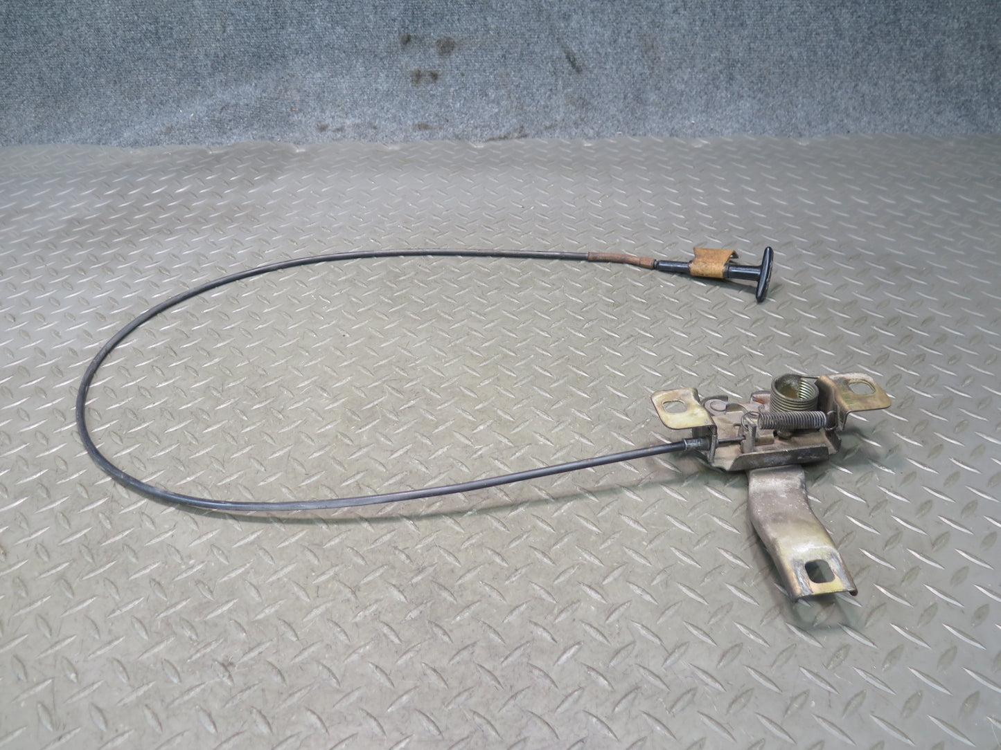 79-83 Datsun 280ZX S130 Hood Lock Latch w Release Cable & Handle OEM