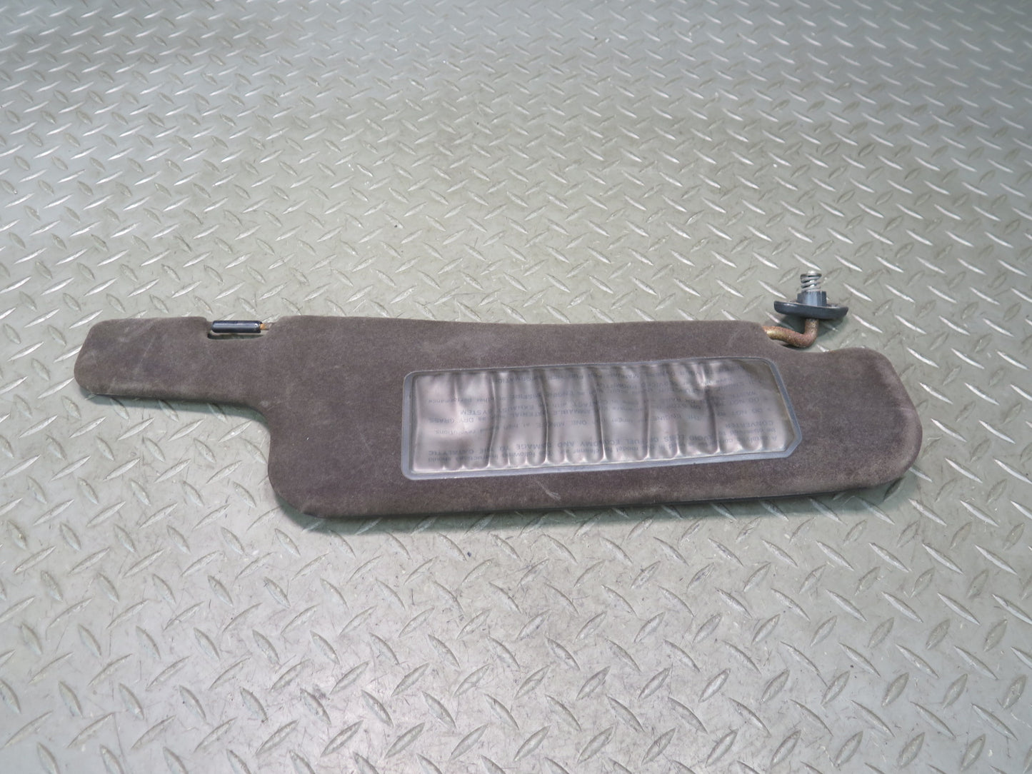 79-83 Datsun 280ZX S130 Set of 2 Left & Right Sun Visor w Mirror OEM