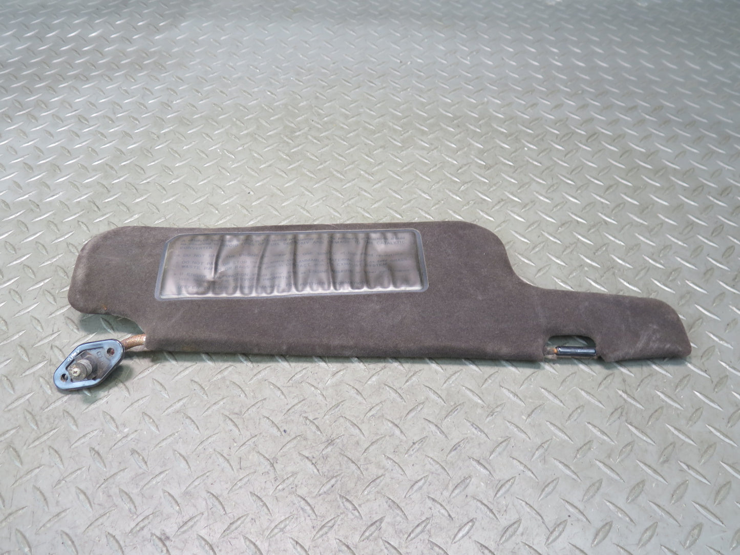 79-83 Datsun 280ZX S130 Set of 2 Left & Right Sun Visor w Mirror OEM