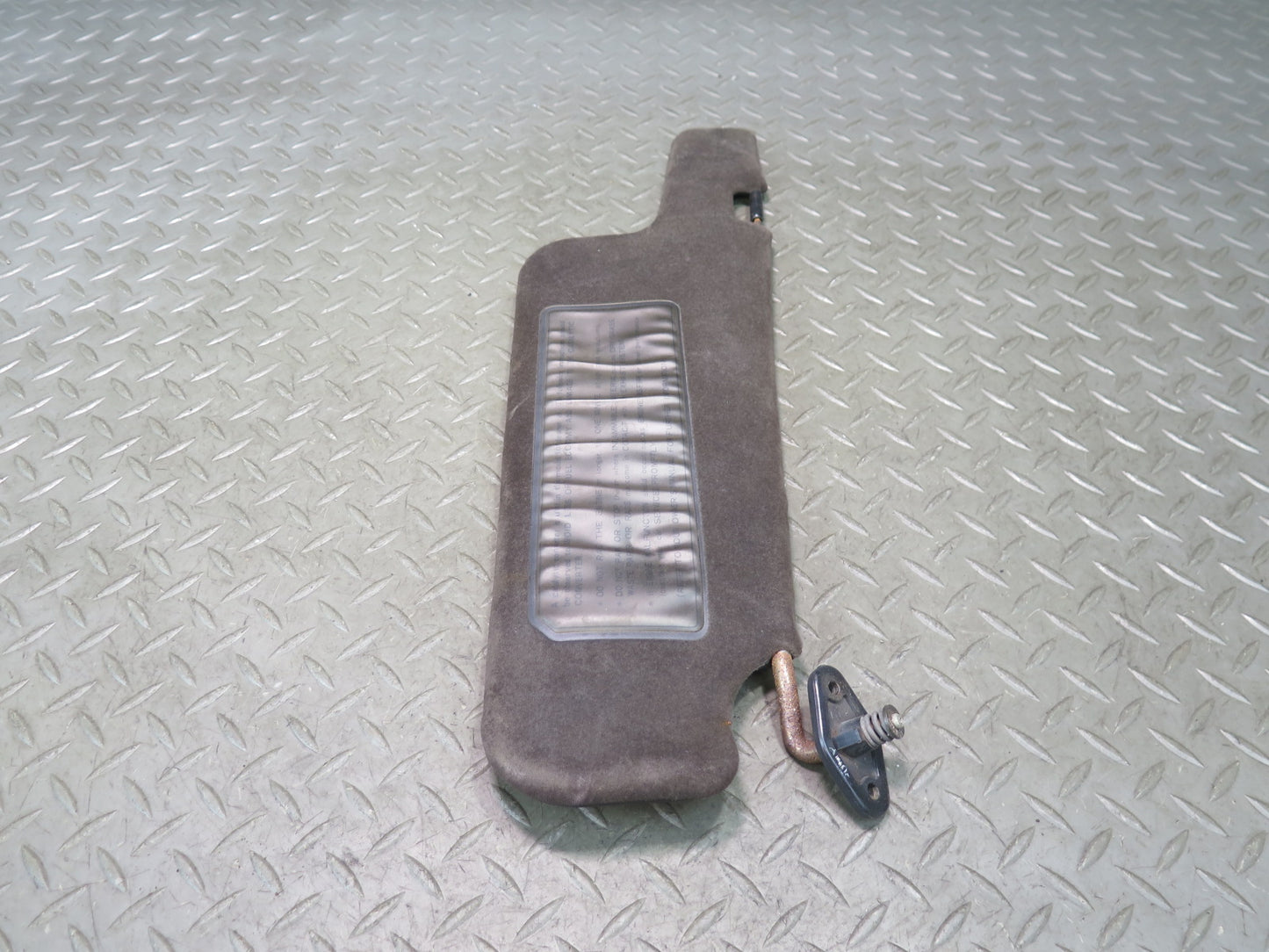 79-83 Datsun 280ZX S130 Set of 2 Left & Right Sun Visor w Mirror OEM
