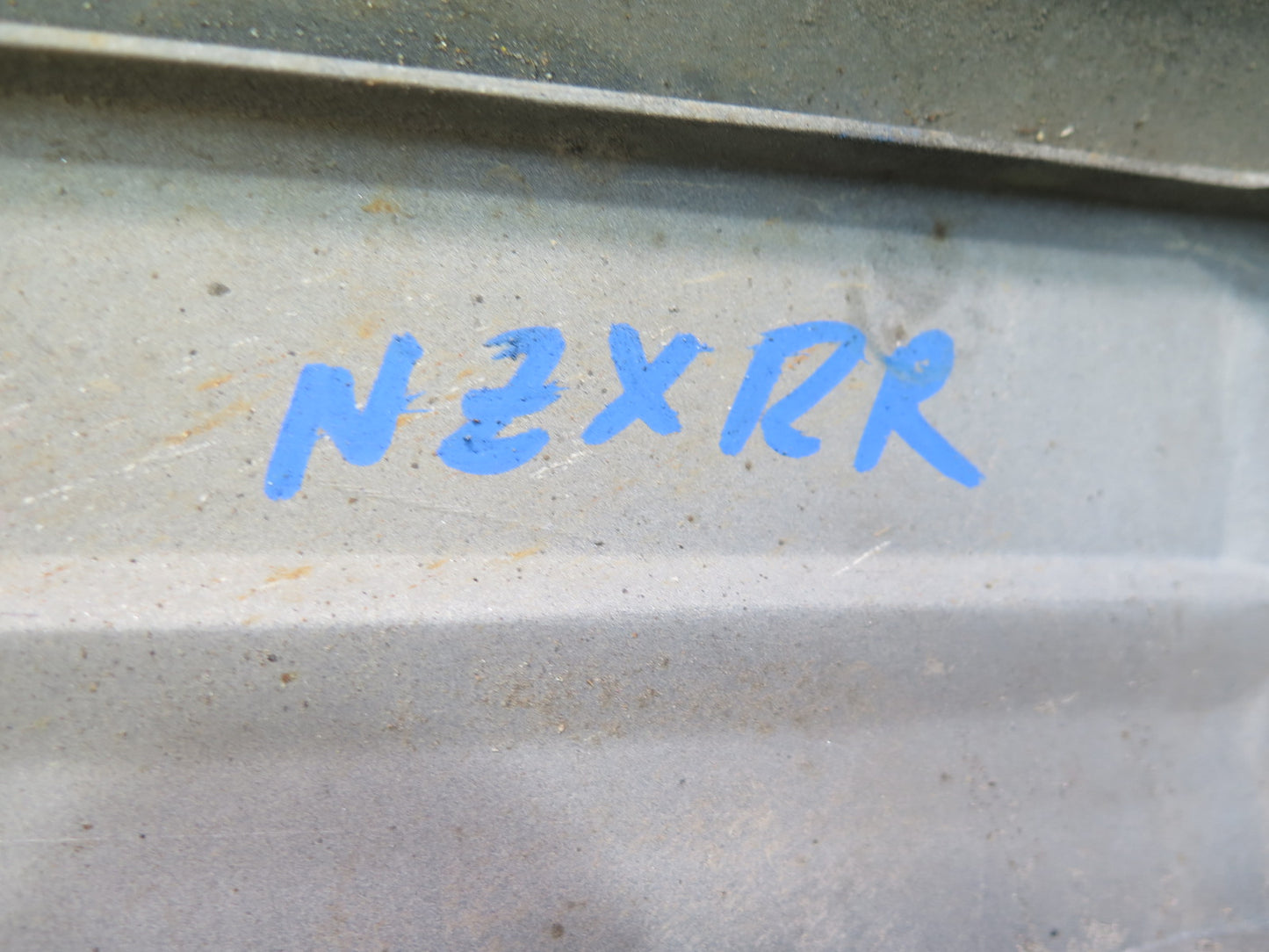 81-83 Datsun 280ZX S130 2+2 Rear Bumper Left & Right Trim Molding Gray Set OEM