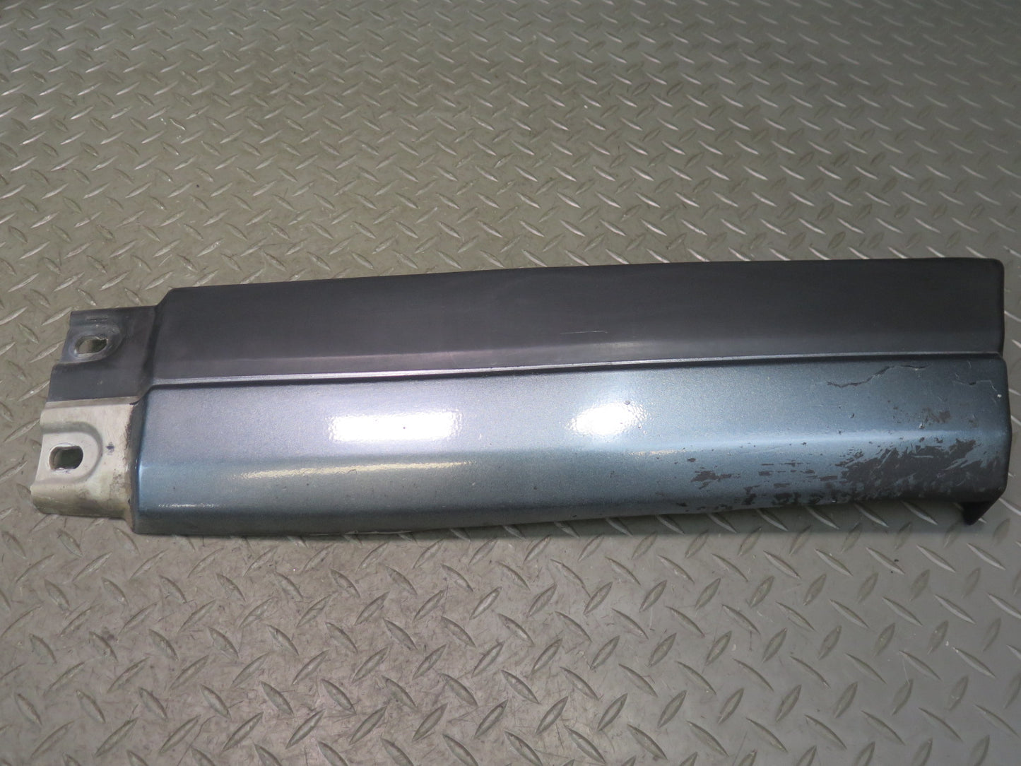 81-83 Datsun 280ZX S130 2+2 Rear Bumper Left & Right Trim Molding Gray Set OEM