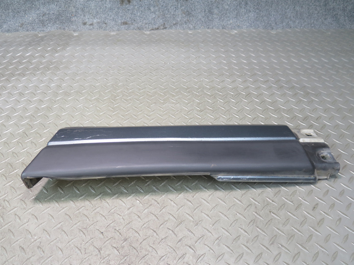 81-83 Datsun 280ZX S130 2+2 Rear Bumper Left & Right Trim Molding Gray Set OEM