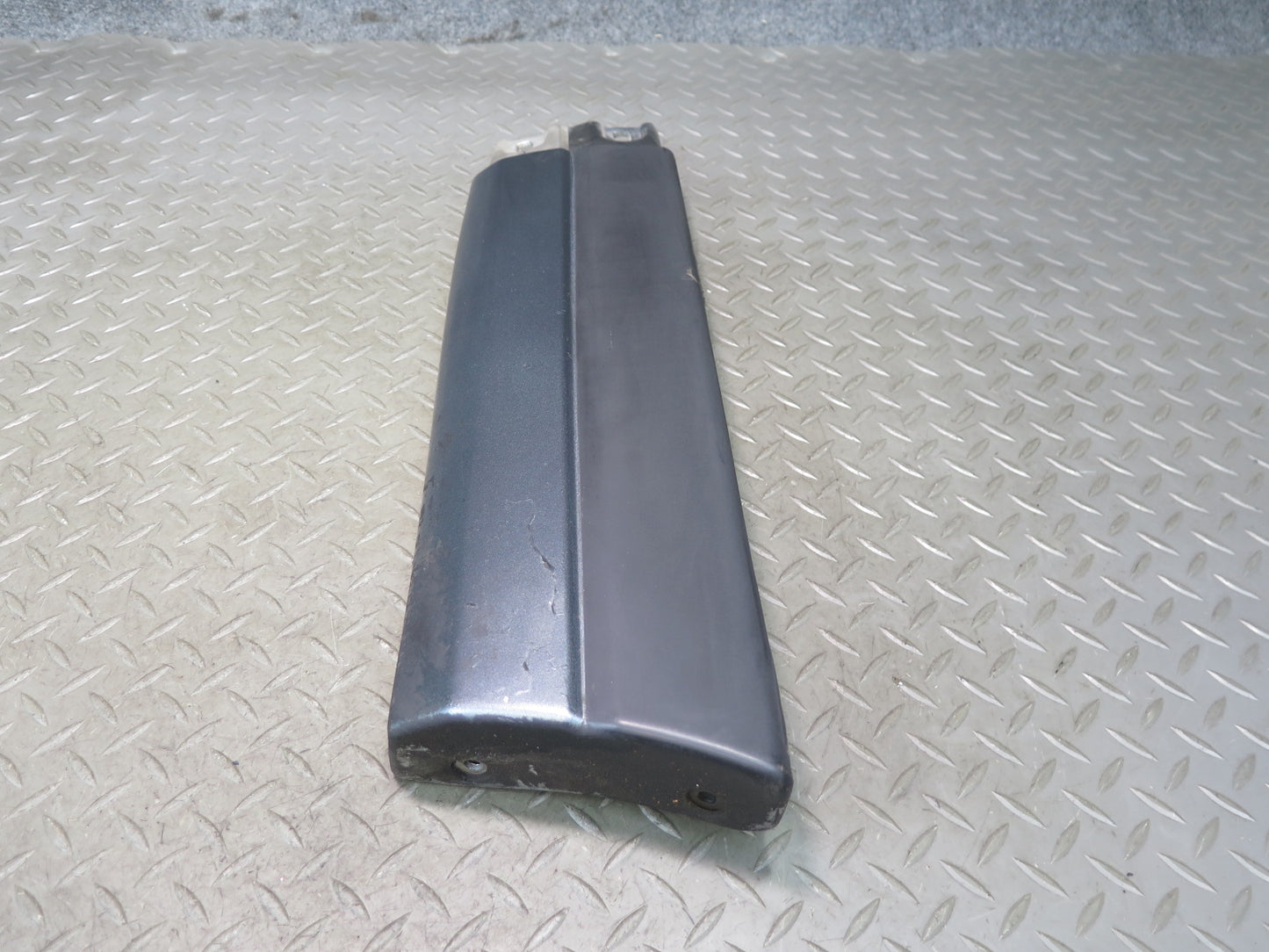81-83 Datsun 280ZX S130 2+2 Rear Bumper Left & Right Trim Molding Gray Set OEM