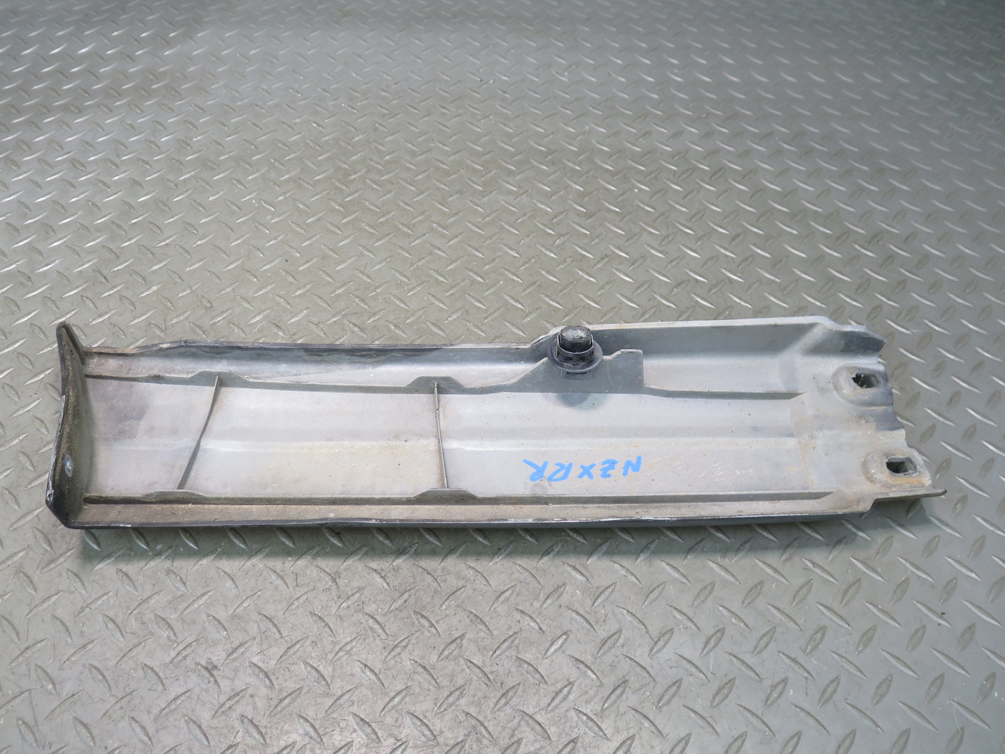 81-83 Datsun 280ZX S130 2+2 Rear Bumper Left & Right Trim Molding Gray Set OEM