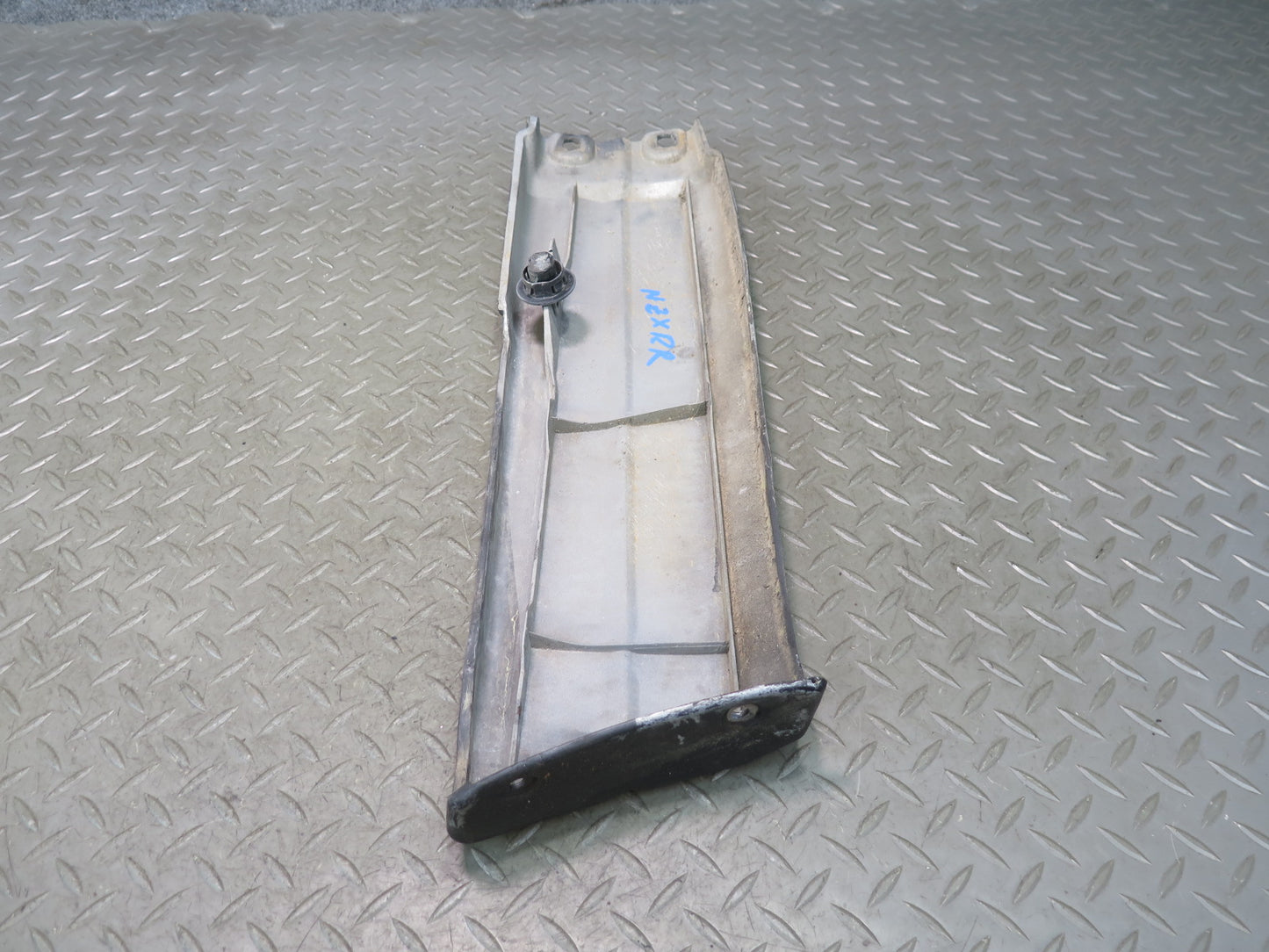 81-83 Datsun 280ZX S130 2+2 Rear Bumper Left & Right Trim Molding Gray Set OEM