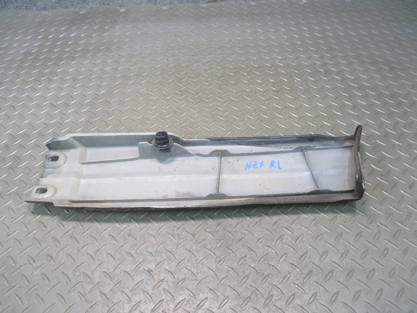 81-83 Datsun 280ZX S130 2+2 Rear Bumper Left & Right Trim Molding Gray Set OEM