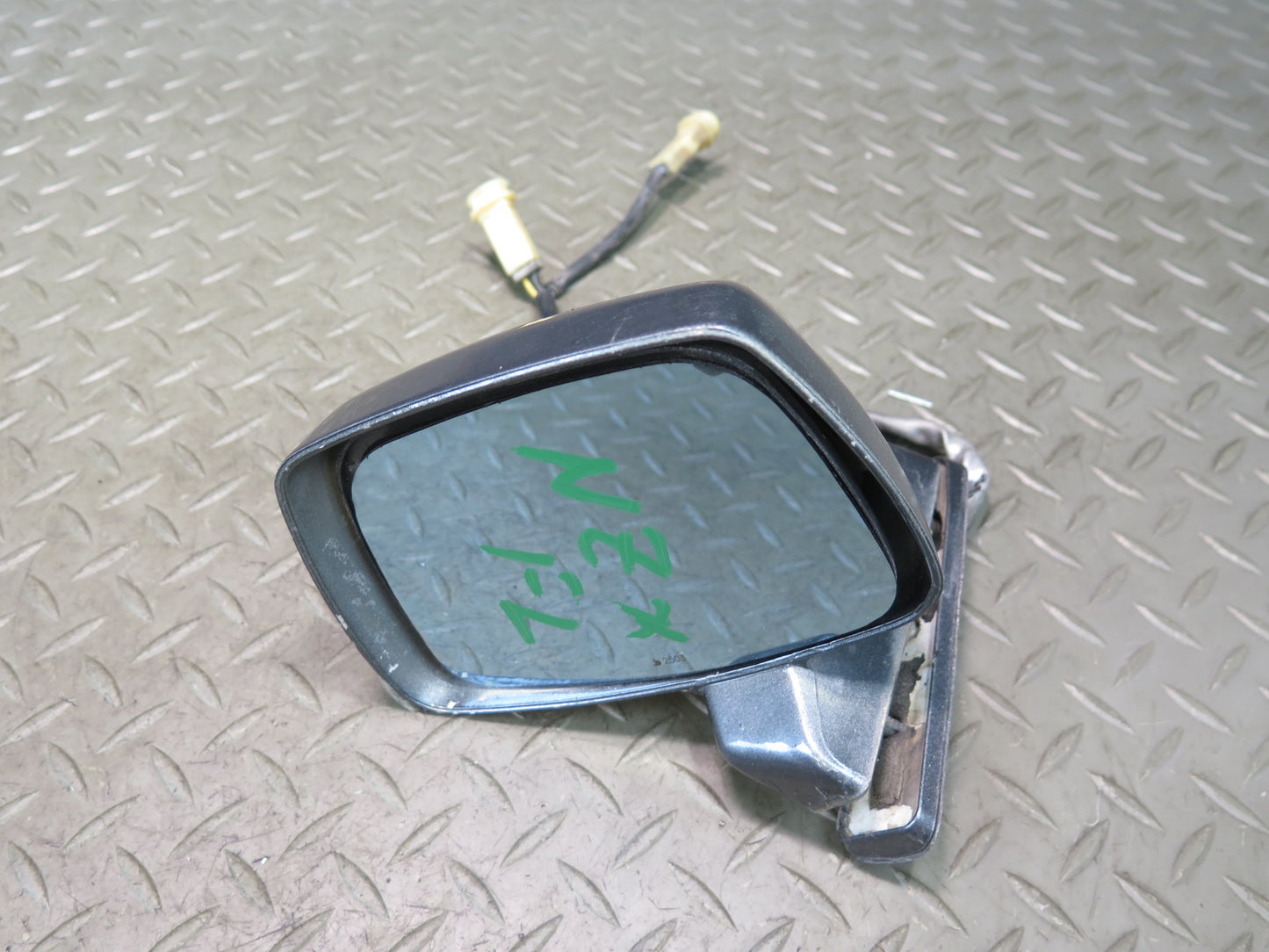 79-83 Datsun S130 280ZX Left Door Side View Exterior Power Heated Mirror OEM