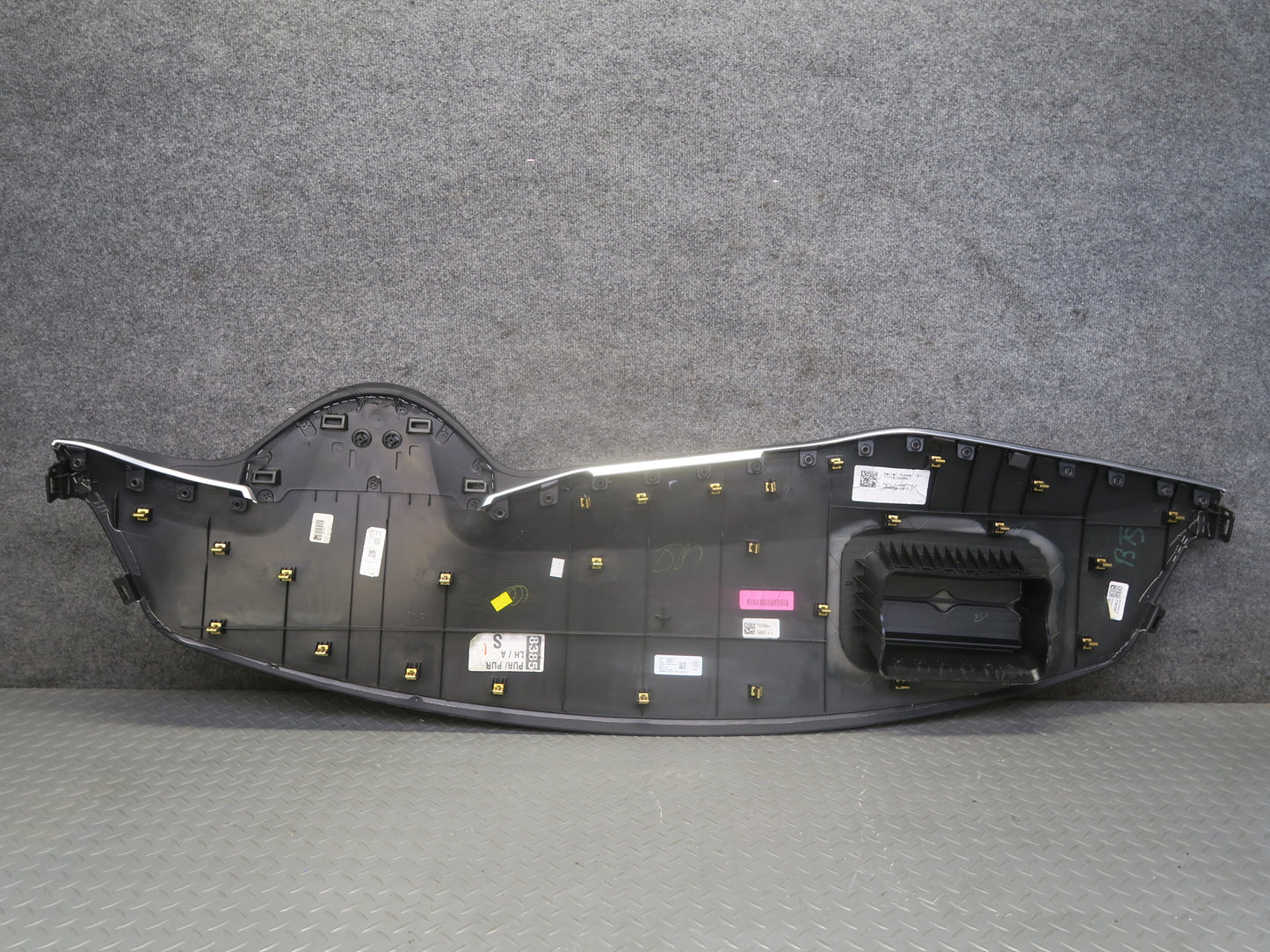 2016-2019 Tesla Model S 75D Dashboard Instrument Panel Upper Trim Cover
