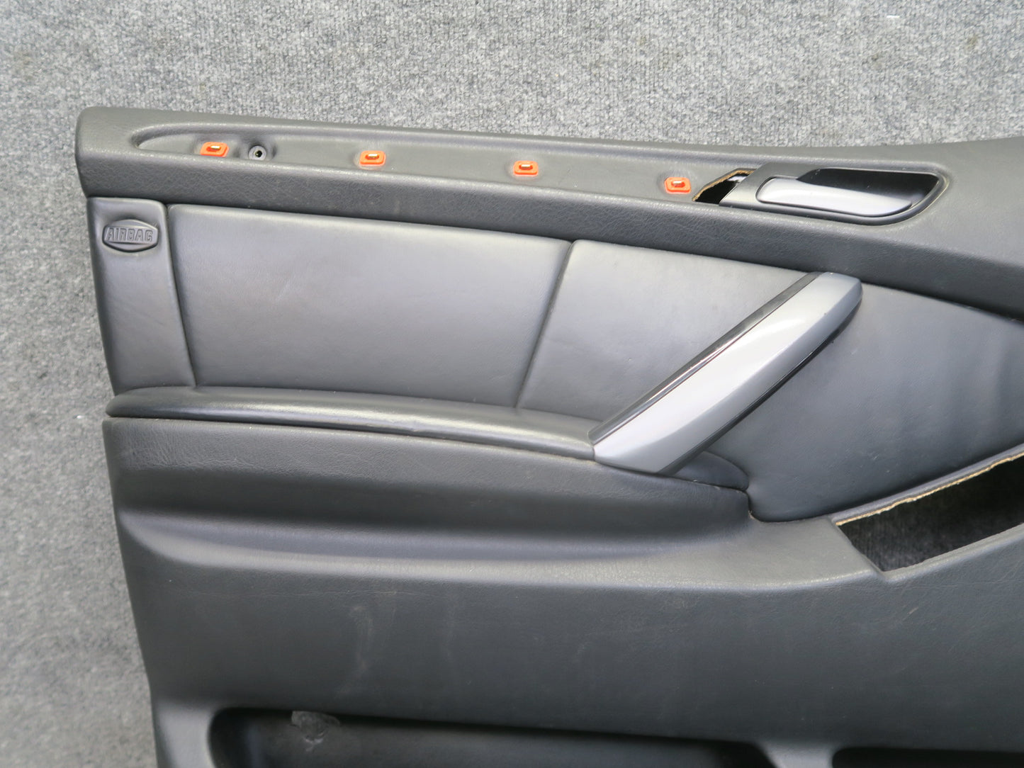 04-06 BMW E53 X5 Set of 2 Front Left & Right Door Interior Trim Cover Panel OEM