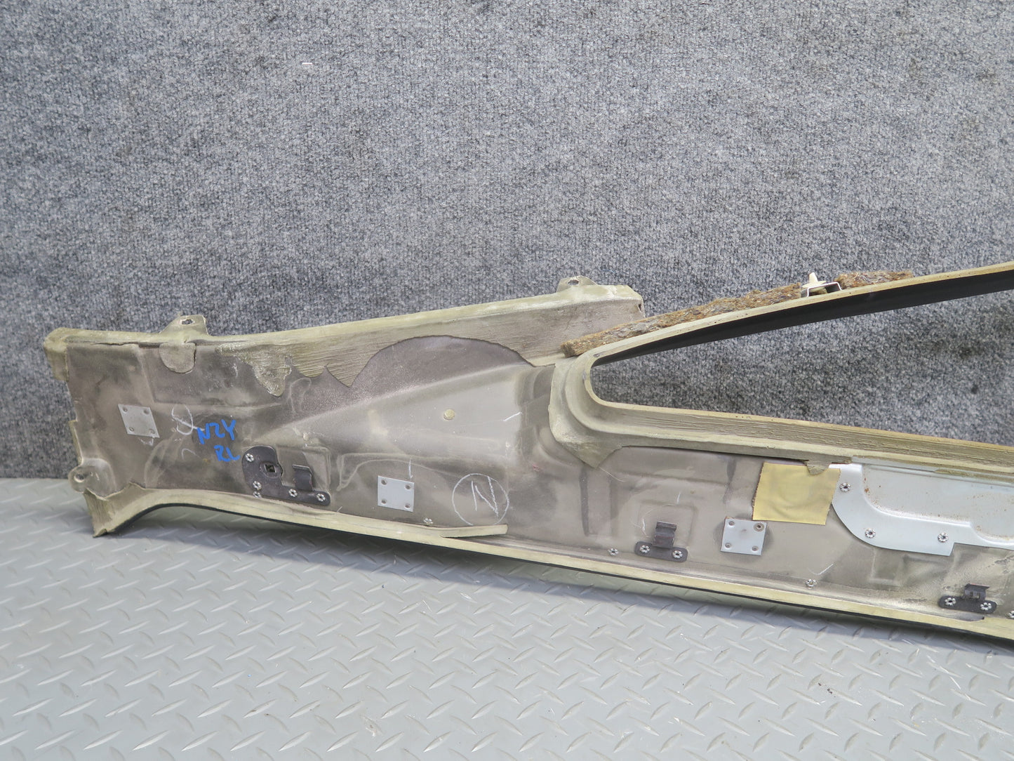 84-89 Nissan Z31 300ZX 2+2 Rear Quarter Window Interior Trim Cover Panel Set OEM