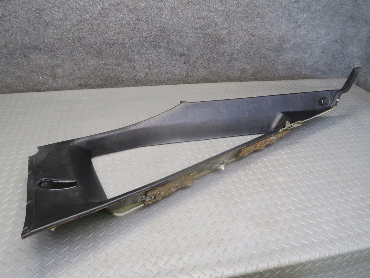84-89 Nissan Z31 300ZX 2+2 Rear Quarter Window Interior Trim Cover Panel Set OEM