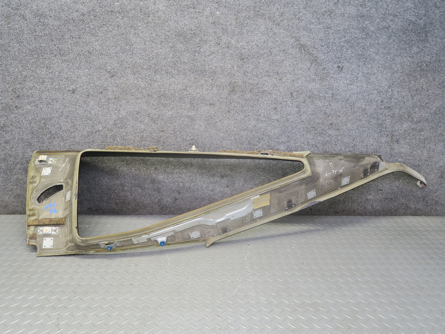 84-89 Nissan Z31 300ZX 2+2 Rear Quarter Window Interior Trim Cover Panel Set OEM