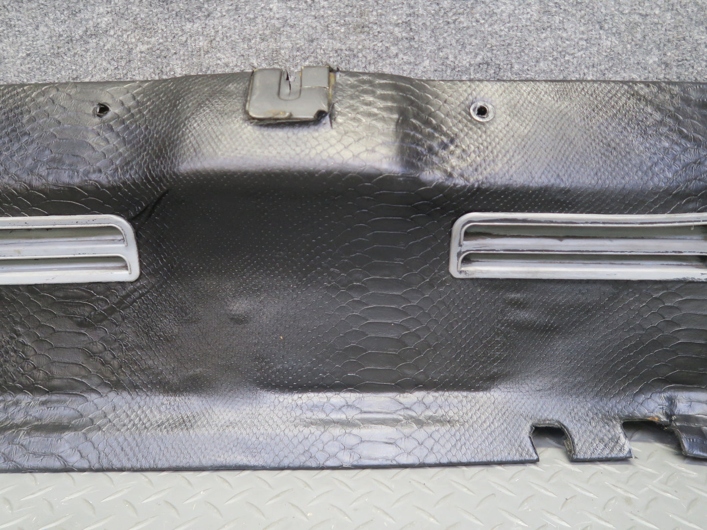 79-83 Datsun Nissan 280ZX S130 2+2 Rear Trunk Hatch Trim Cover Panel Black OEM