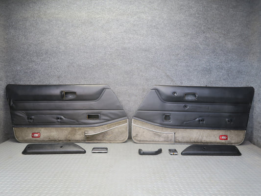 82-83 Datsun 280ZX 2+2 Left & Right Door Interior Trim Cover Panel Set OEM