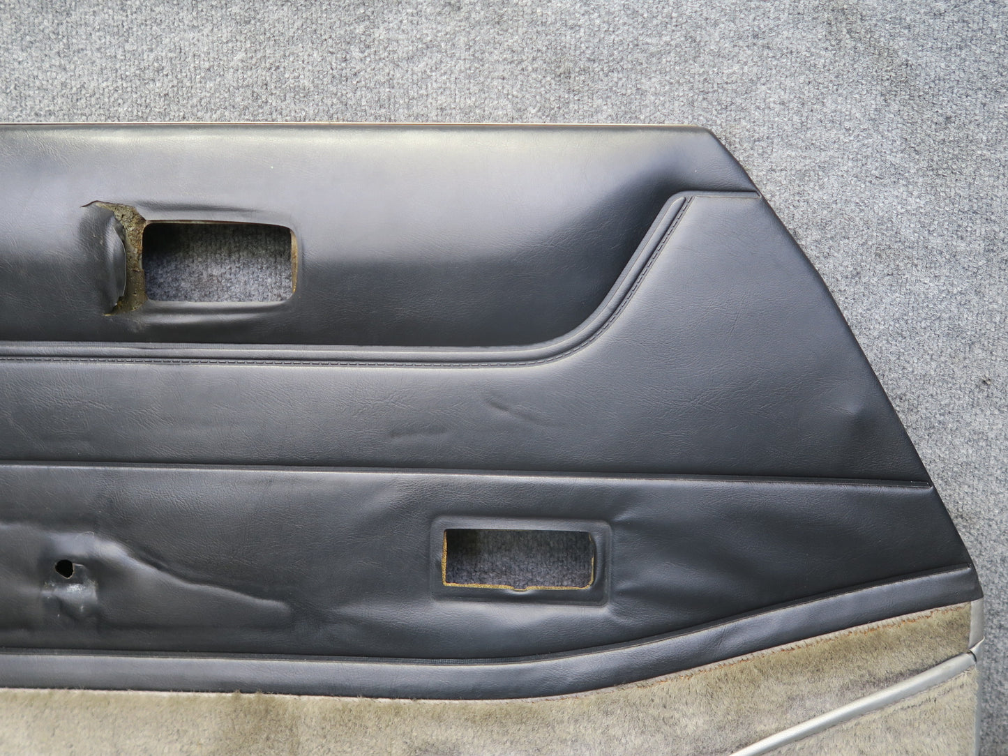 82-83 Datsun 280ZX 2+2 Left & Right Door Interior Trim Cover Panel Set OEM