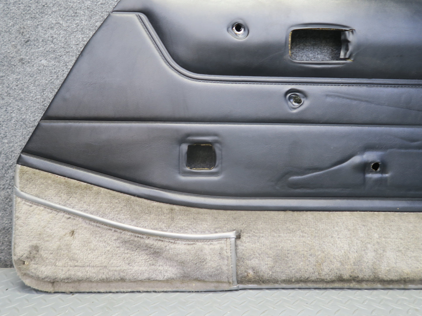 82-83 Datsun 280ZX 2+2 Left & Right Door Interior Trim Cover Panel Set OEM