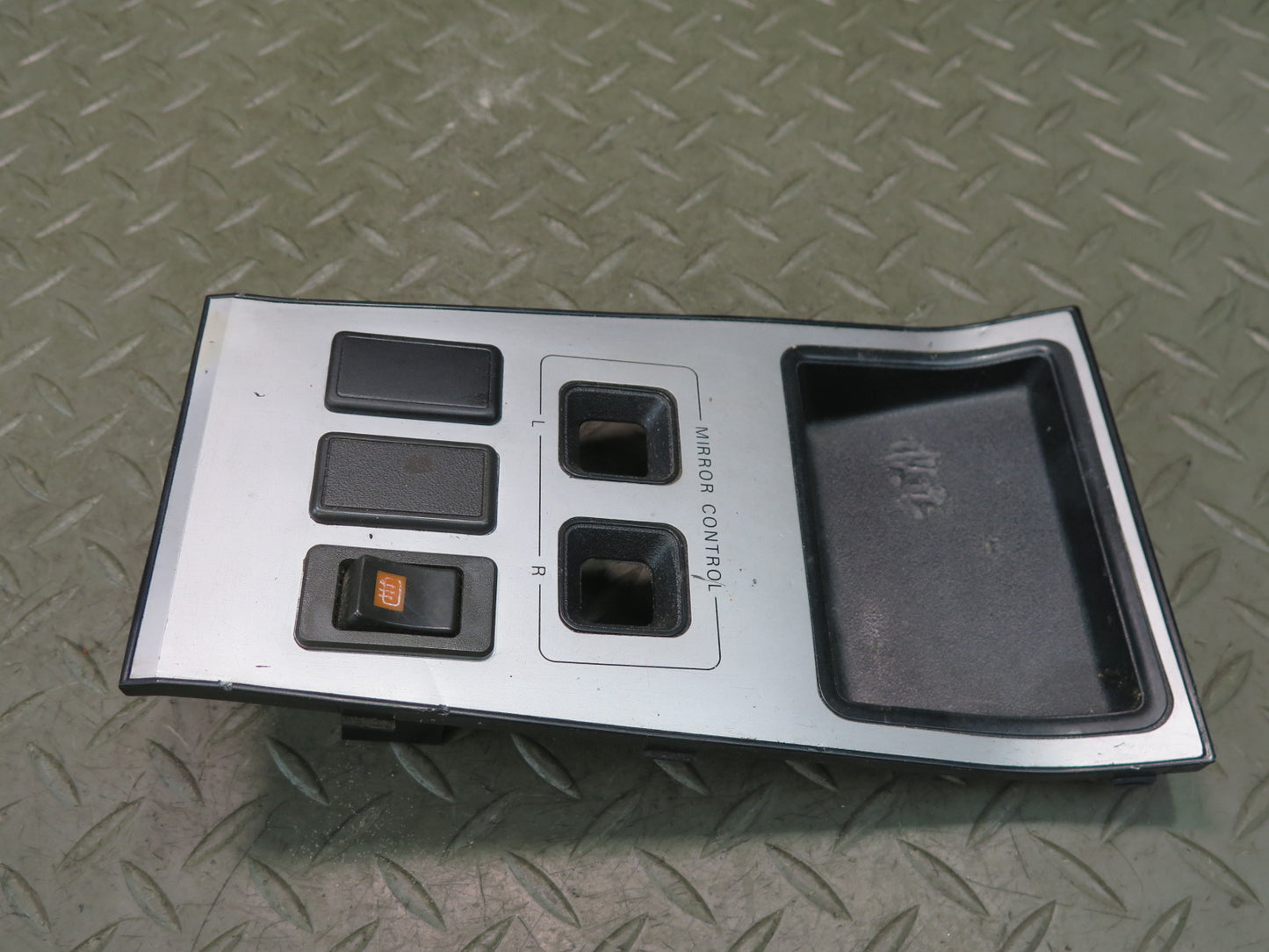 84-89 Nissan Z31 300ZX Center Console Mirror Control Switch Trim Panel OEM
