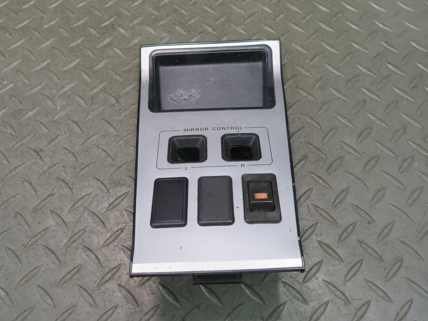 84-89 Nissan Z31 300ZX Center Console Mirror Control Switch Trim Panel OEM