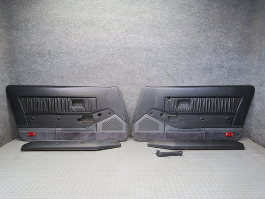 85-89 Nissan Z31 300ZX 2+2 Set of 2 Door Interior Trim Cover Panel OEM