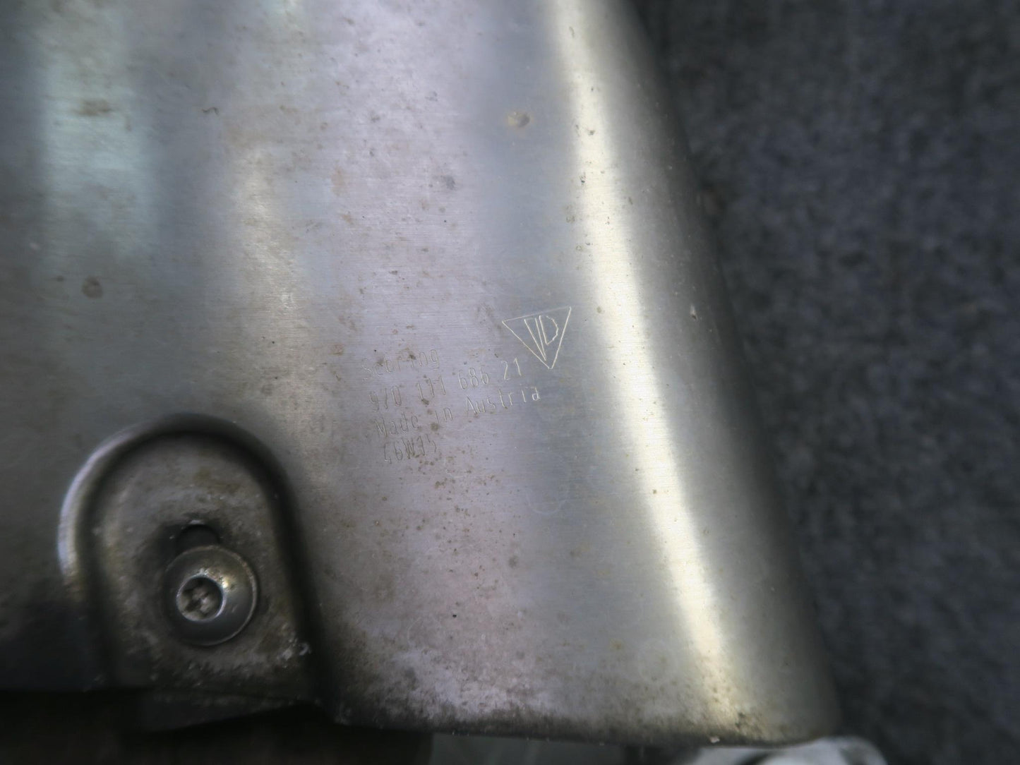 11-16 Porsche Panamera 970 3.6L Rear Right Left Side Exhaust Muffler W/ Tips Set