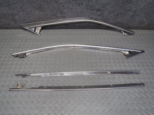 79-83 Datsun 280ZX 2+2 Rear Upper & Lower Quarter Window Chrome Molding Set OEM