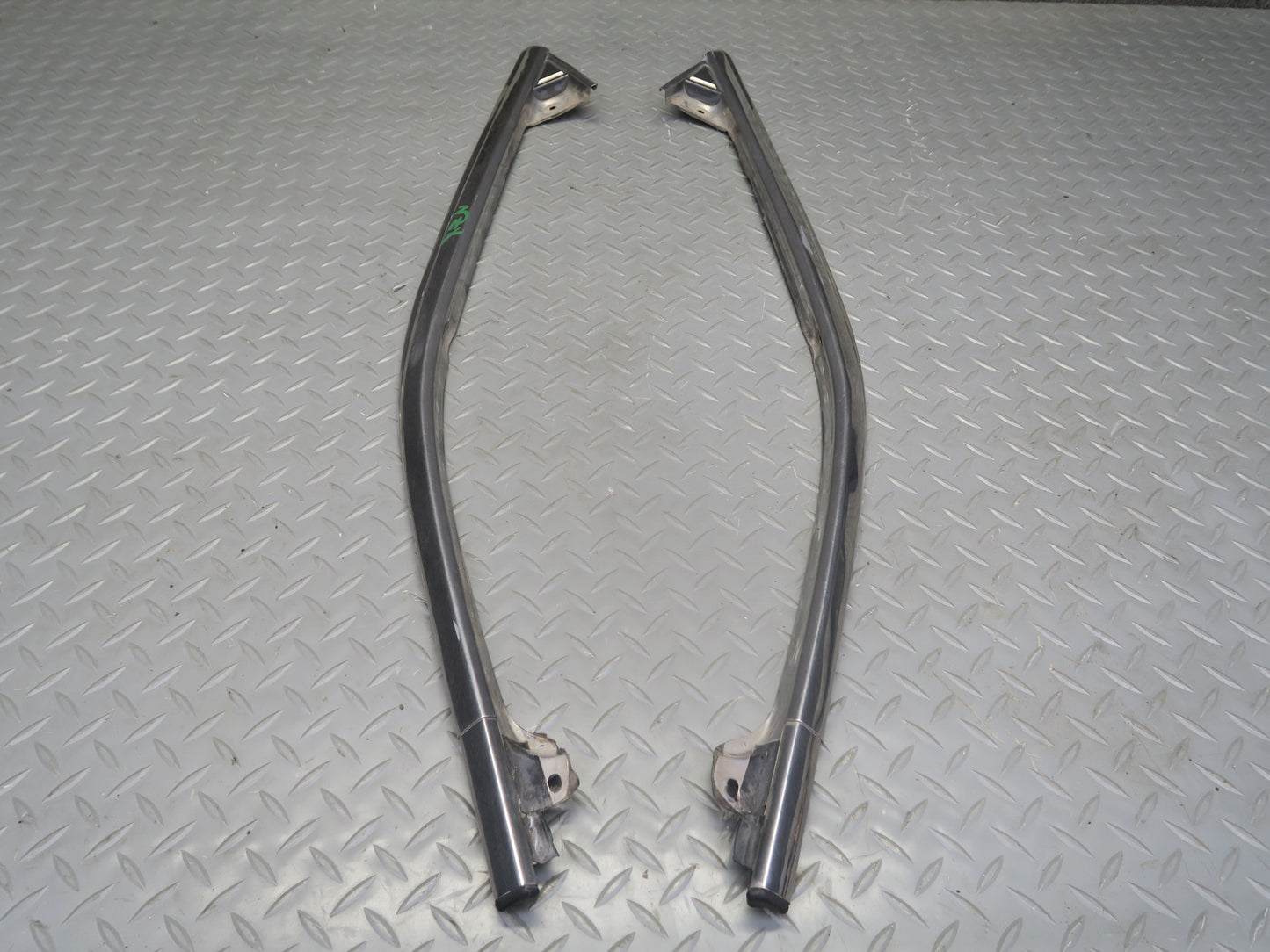 79-83 Datsun 280ZX 2+2 Rear Upper & Lower Quarter Window Chrome Molding Set OEM
