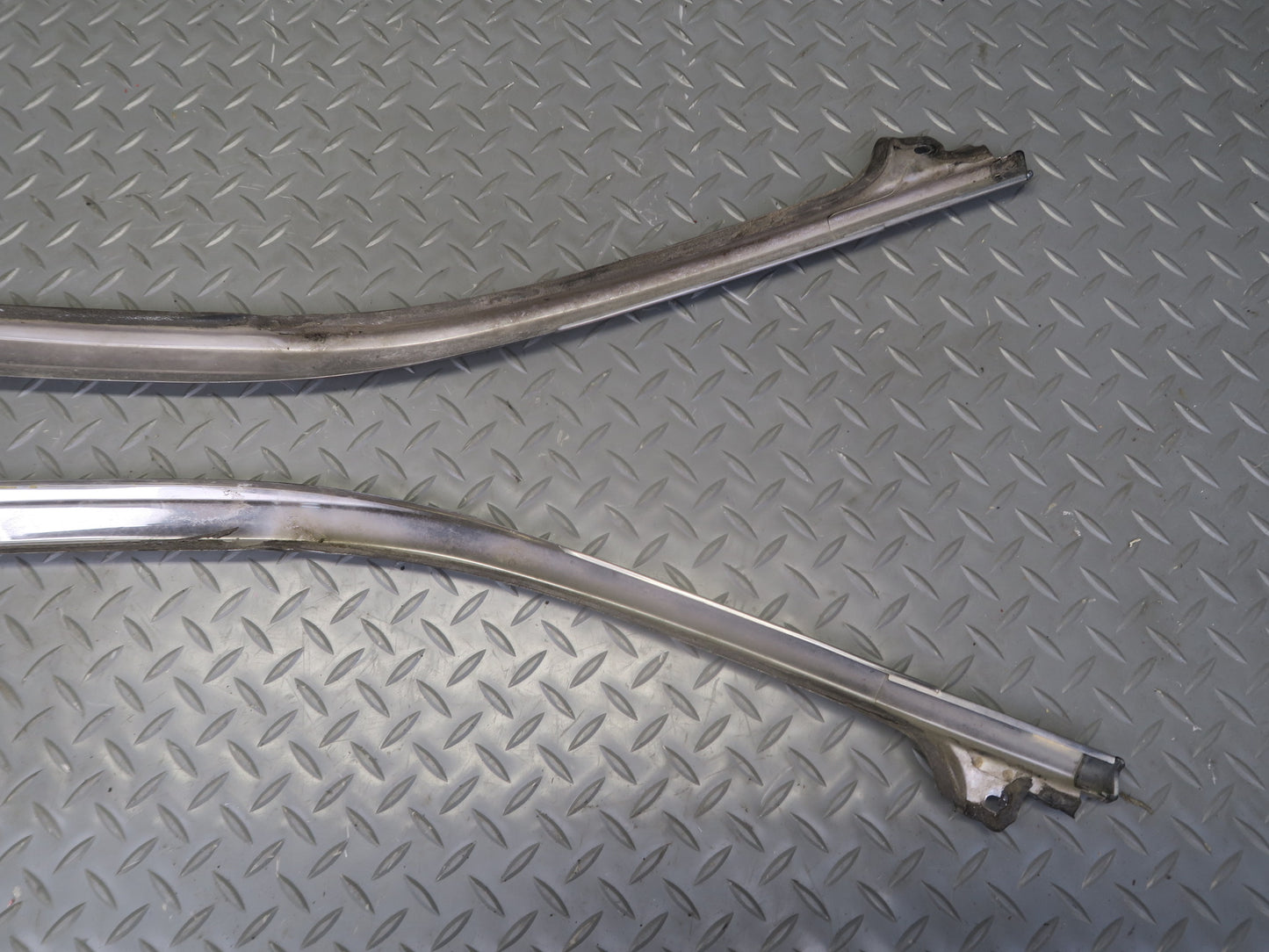 79-83 Datsun 280ZX 2+2 Rear Upper & Lower Quarter Window Chrome Molding Set OEM