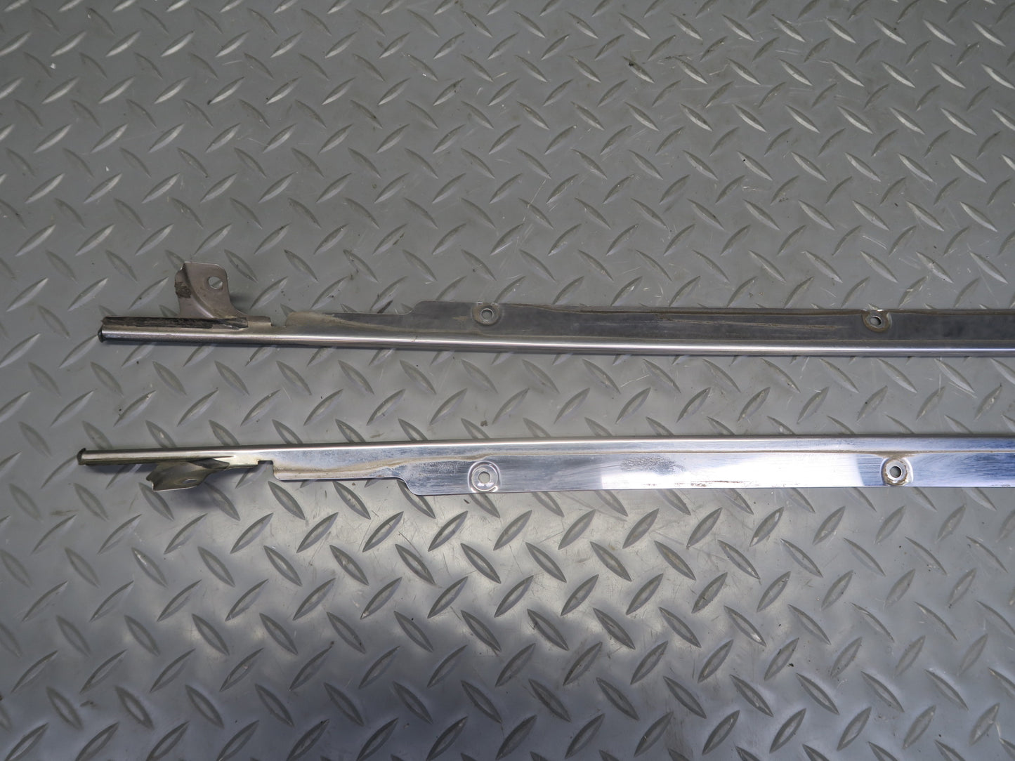 79-83 Datsun 280ZX 2+2 Rear Upper & Lower Quarter Window Chrome Molding Set OEM