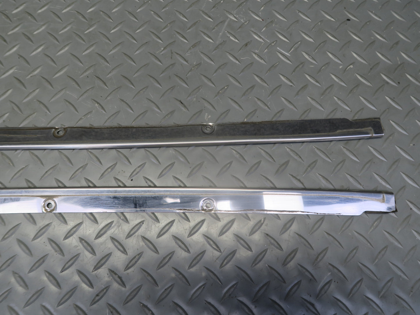 79-83 Datsun 280ZX 2+2 Rear Upper & Lower Quarter Window Chrome Molding Set OEM