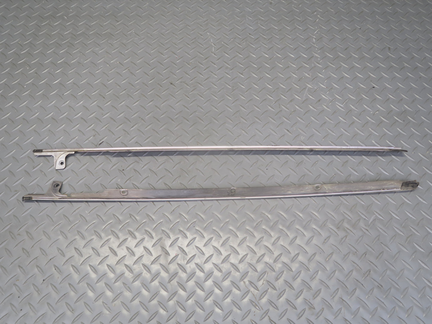 79-83 Datsun 280ZX 2+2 Rear Upper & Lower Quarter Window Chrome Molding Set OEM