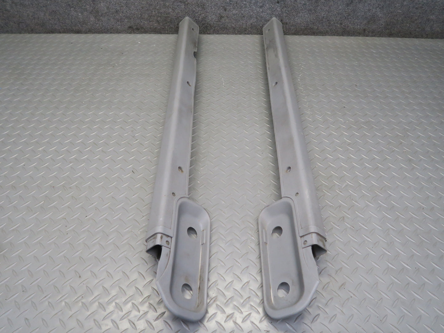 79-83 Datsun Nissan 280ZX 2+2 Left & Right Door Scuff Sill Plate Trim Set OEM