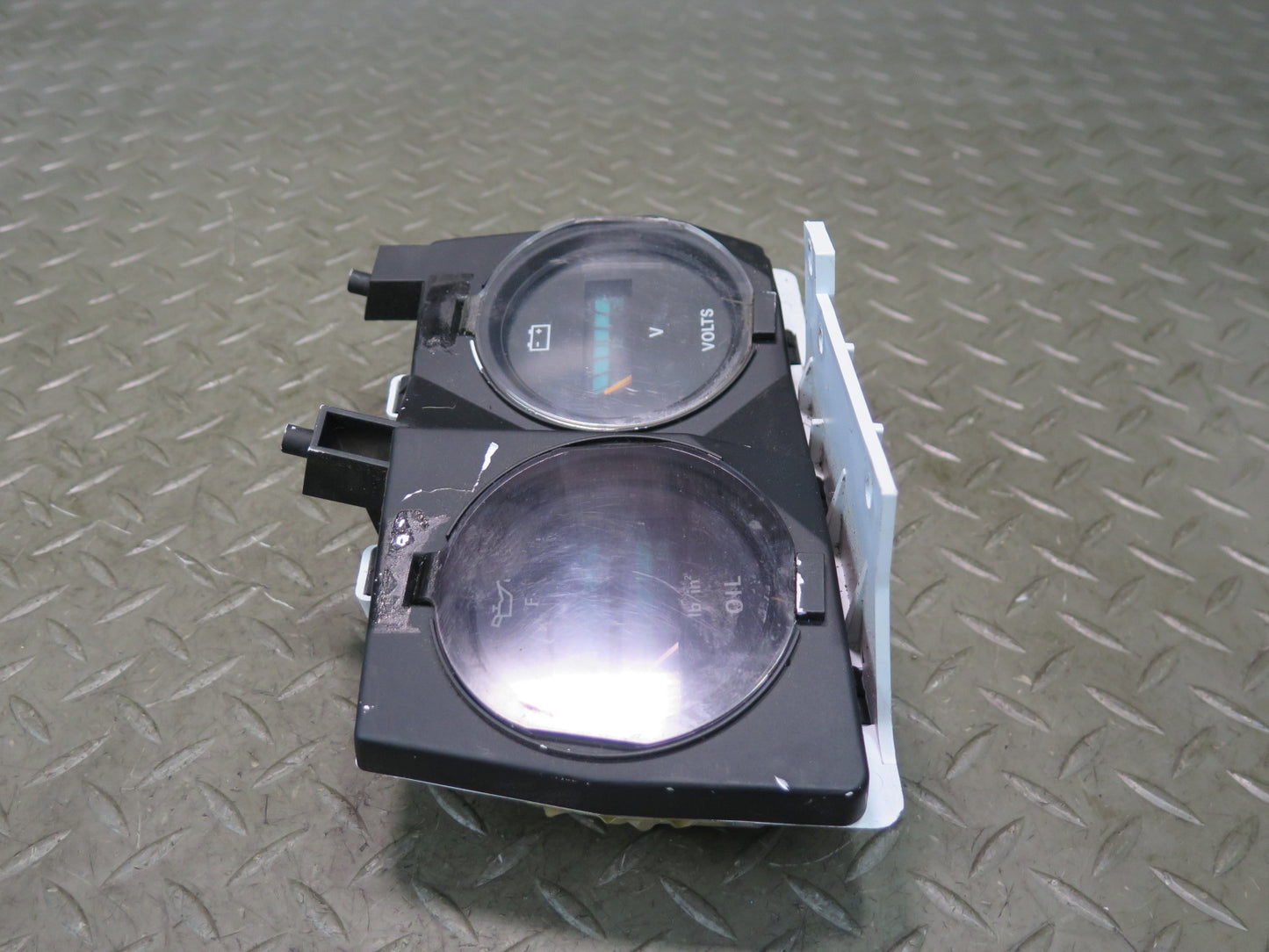 87-89 Nissan Z31 300ZX Battery Voltage Oil Pressure Gauge OEM