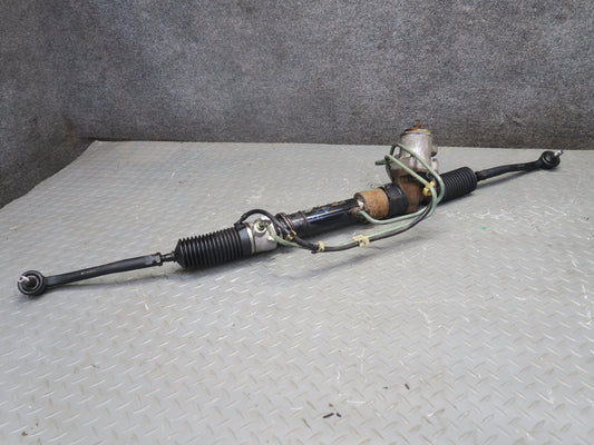 81-83 Datsun Nissan 280ZX S130 Power Steering Gear Rack w Pipe Line Assy OEM