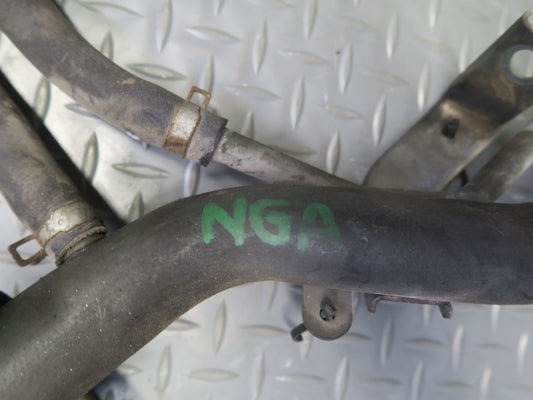 95-97 Nissan Gloria 3.0L Turbo Engine Cooling Water Hard Line Hose Tube Set OEM