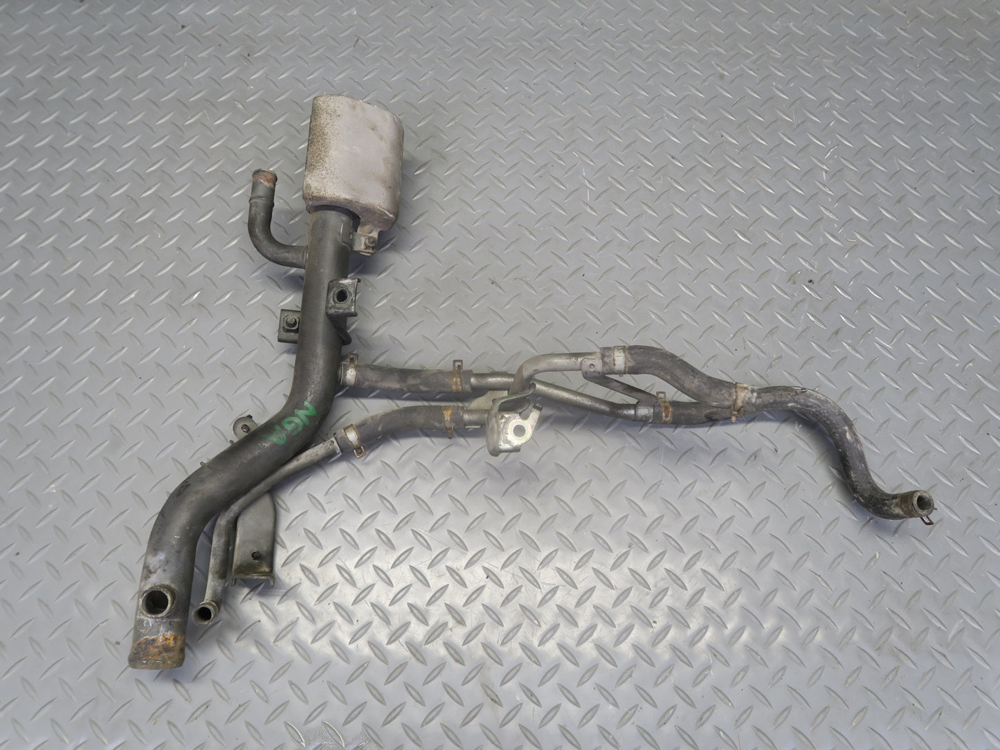 95-97 Nissan Gloria 3.0L Turbo Engine Cooling Water Hard Line Hose Tube Set OEM