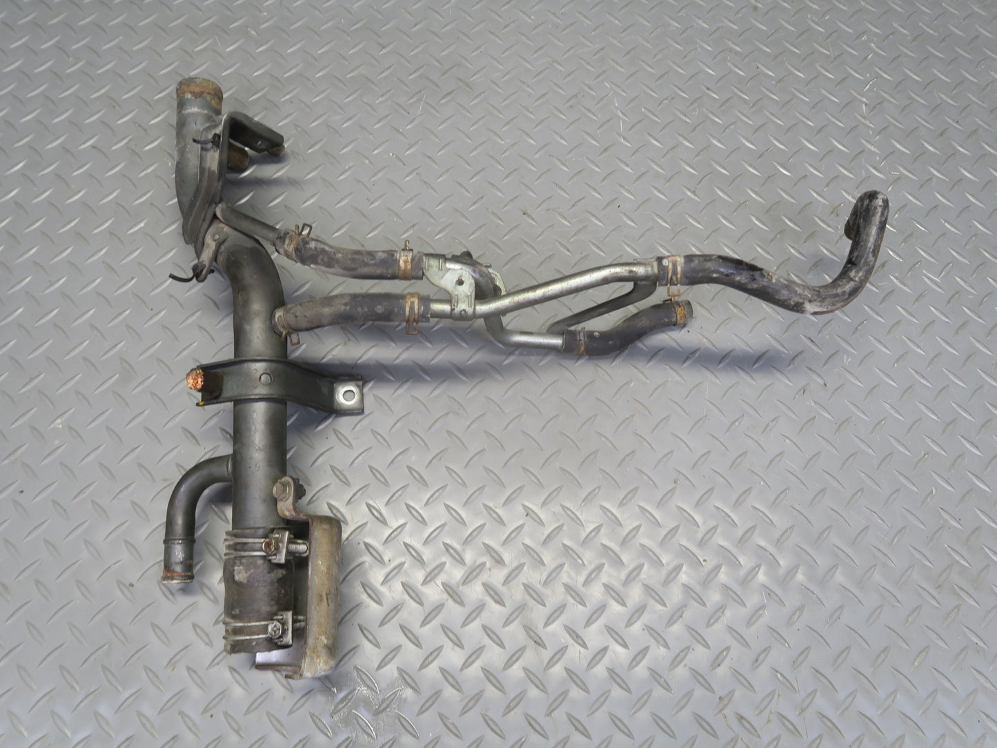 95-97 Nissan Gloria 3.0L Turbo Engine Cooling Water Hard Line Hose Tube Set OEM