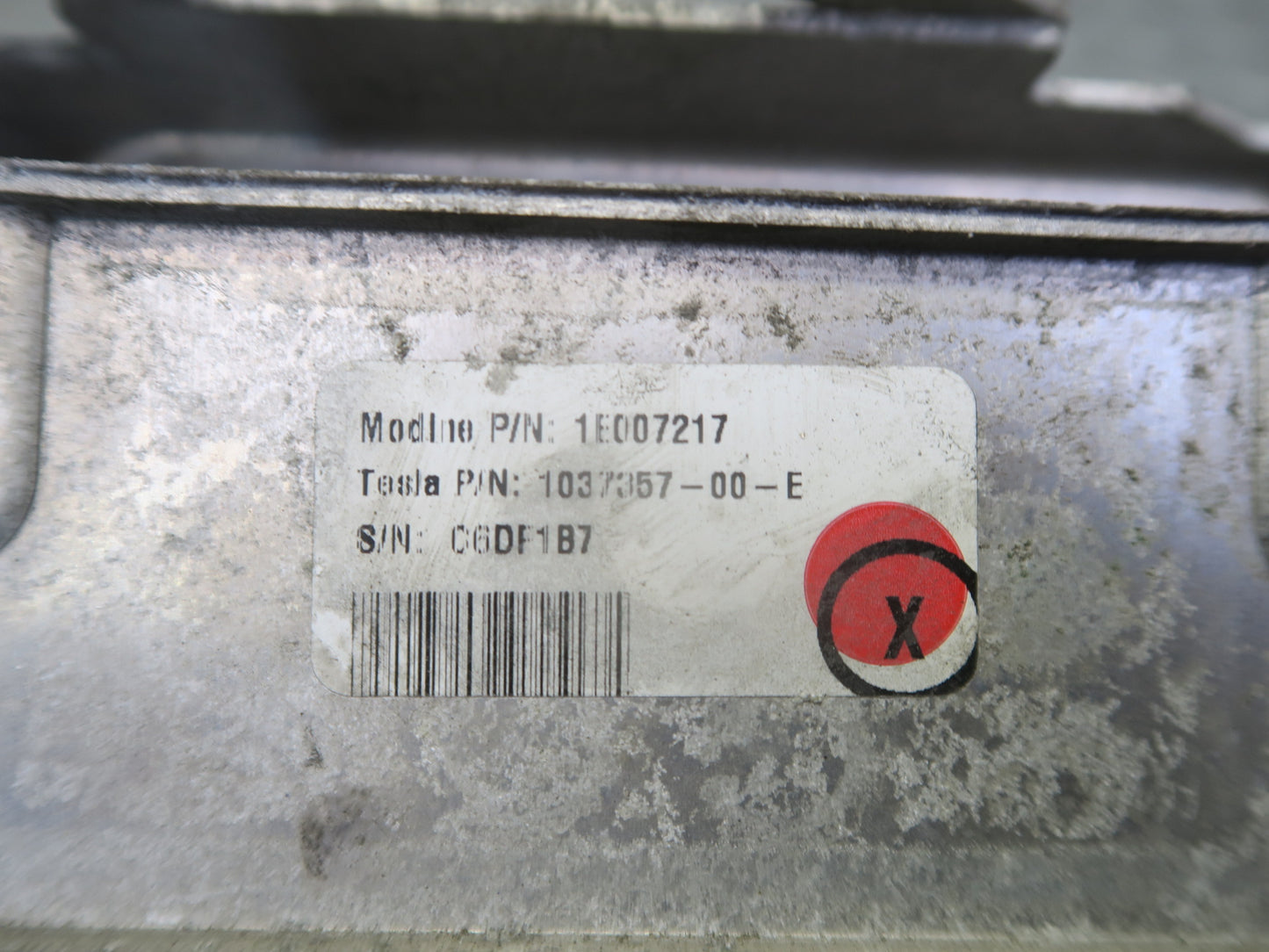 2016-2019 Tesla Model S 75D Battery Cooler Heat Exchanger