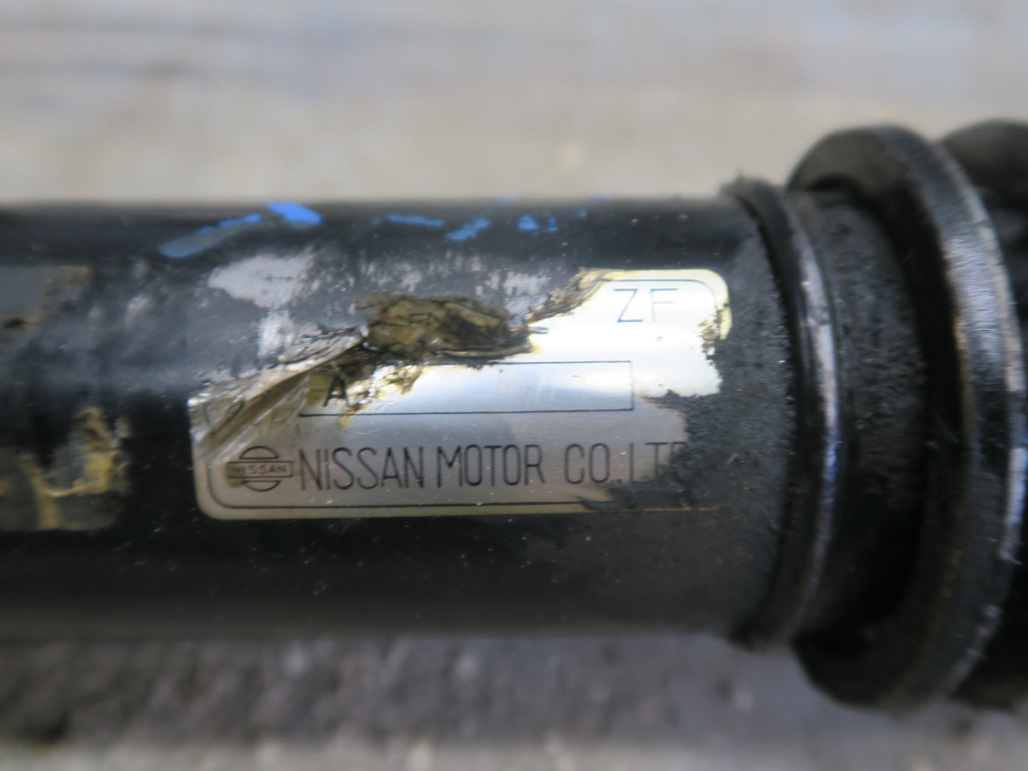 81-83 Datsun Nissan 280ZX S130 Power Steering Gear Rack w Pipe Line Assy OEM